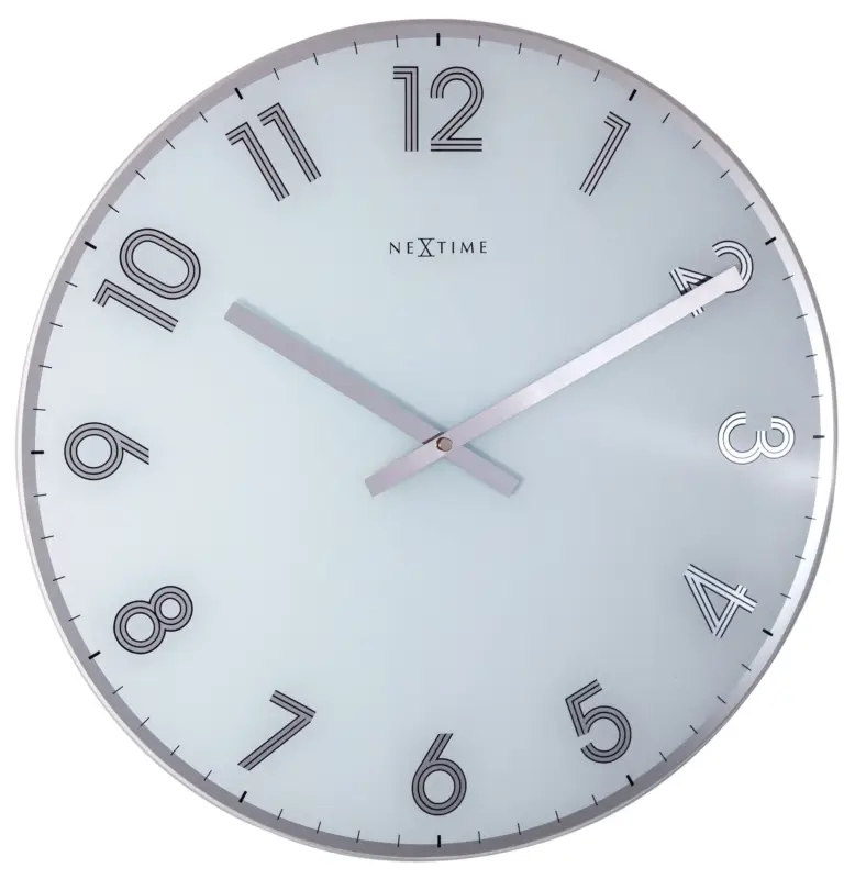 Promocja Zegar ścienny Reflect 43 cm biały