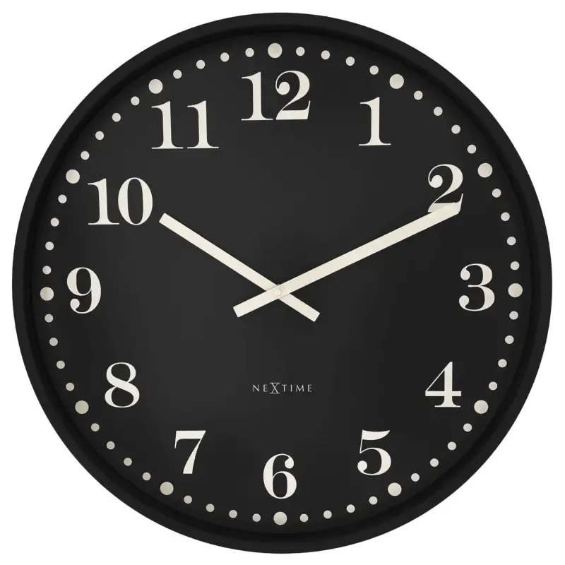 Zegar ścienny Dickens 50 cm czarny Najlepsza cena