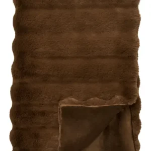 Koc Galena 130x180 cm brązowy Oferta czasowa