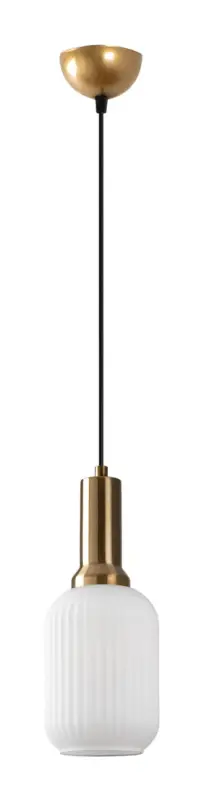 Lampa wisząca Asker 13 cm biało-złota Ekspresowa dostawa