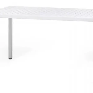 Ekspresowa dostawa Stół ogrodowy Cube Nardi 140x80 cm z certyfikowanego tworzywa biały