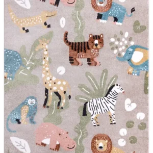 Cena promocyjna Dywan dziecięcy Fun Africa 120x170 cm beżowy