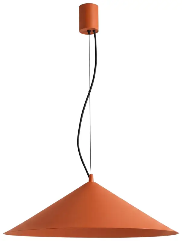Lampa wisząca Fint LED ochra czerwona Ostatnia szansa