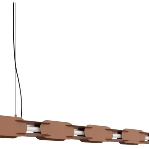 Bestseller Lampa wisząca Chain 158 cm LED mocca