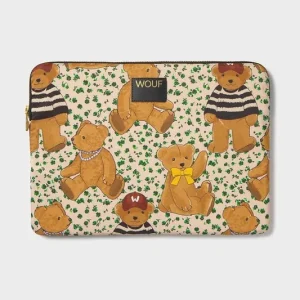 WOUF pokrowiec na laptopa Cute 13" & 14"kolor beżowy Hit sprzedaży