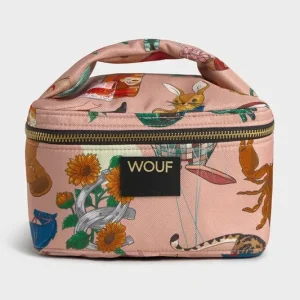 Ograniczona ilość WOUF kosmetyczka podróżna Circus 20 x 12 x 15 cmkolor różowy