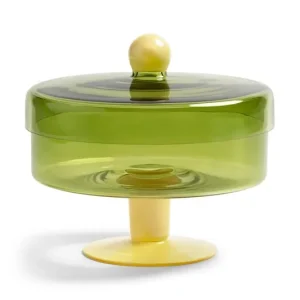 Promocja &k amsterdam patera z kloszem duo green 1,65 Lkolor multicolor