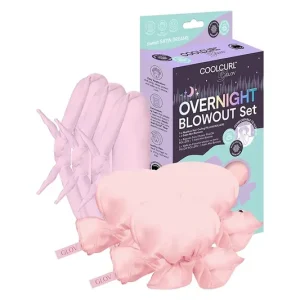 Oferta GLOV zestaw do stylizacji włosów CoolCurl Overnight Blowoutkolor różowy