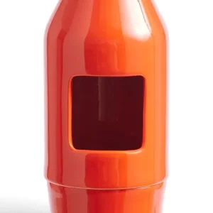 Wyprzedaż HAY kominek do aromaterapii Chim Chim 6,5 x 14,5 cmkolor czerwony