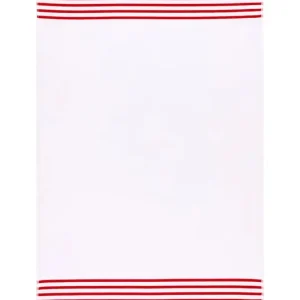 Lacoste średni ręcznik bawełniany LCOURTLI Rouge 90 x 150 cmkolor biały Bezpieczne zakupy