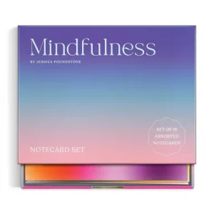 Hit sprzedaży Galison zestaw pocztówek Mindfulness by Jessica Poundstone 16-pack