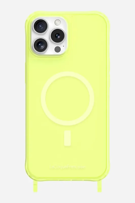 Oferta LaCoqueFrançaise etui na telefon iPhone 16 Pro Maxżółty LE317589