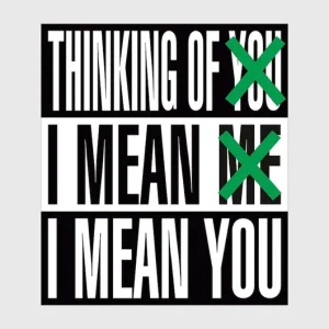 Rabat Książka Thinking of You, I Mean Me. I Mean You, Barbara Kruger