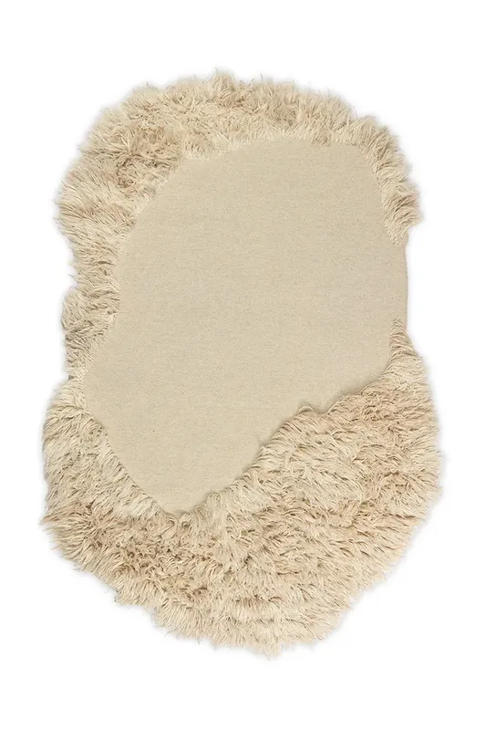 Promocja ferm LIVING dywan wełniany Norte Rug 150 x 200 cmkolor beżowy