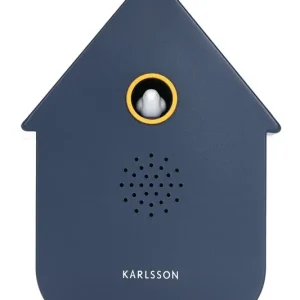 Karlsson głośnik z dźwiękami Modern Cuckoo 11,5 x 7,5 cmkolor granatowy Hit sprzedaży