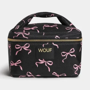 WOUF kosmetyczka podróżna Juliette 20 x 12 x 15 cmkolor czarny Okazja