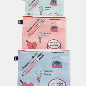 Do wyczerpania zapasów LOQI zestaw saszetek Giulia Hartz 3-packkolor multicolor
