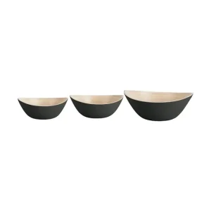 Present Time zestaw misek Puro Oval 3-packkolor multicolor Popularny
