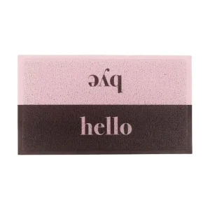 Nie przegap Artsy Doormats wycieraczka Hello Bye