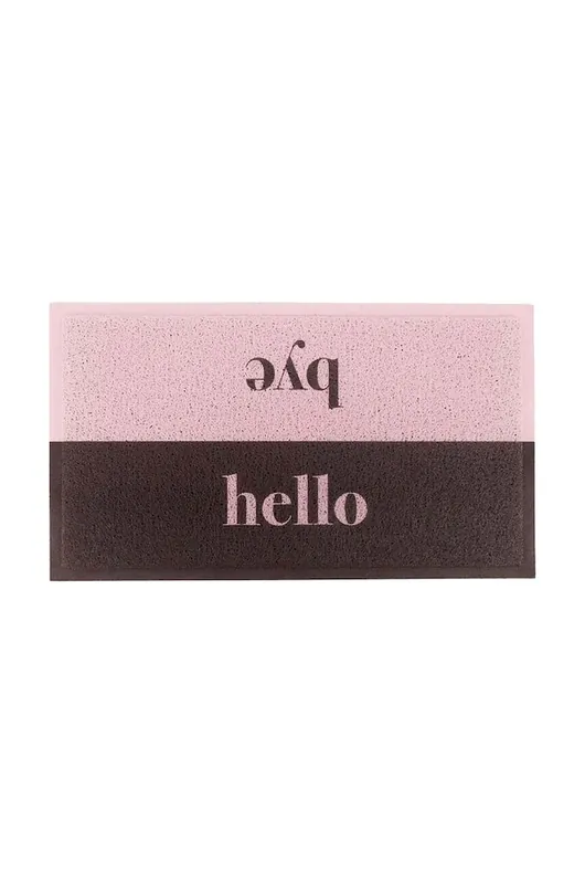 Nie przegap Artsy Doormats wycieraczka Hello Bye
