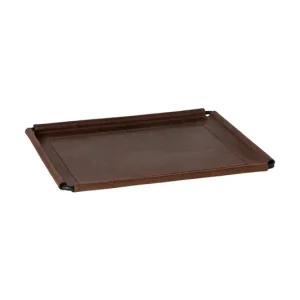 Costa Nova taca do serwowania ze skóry naturalnej 30,6 x 25,8 cmO30204.BRN Oferta czasowa