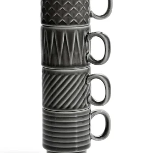 Zniżka Sagaform zestaw filiżanek do espresso Coffee & More 100 ml 4-packkolor szary