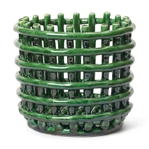 Ferm Living kosz dekoracyjny Ceramic Basket S Hit sprzedaży