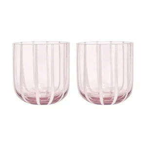 Wysoka jakość OYOY zestaw szklanek Mizu 250 ml 2-packkolor multicolor