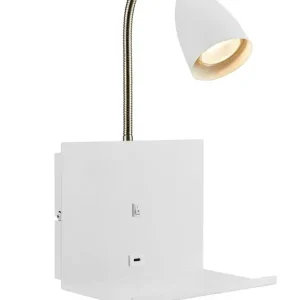 Wyprzedaż Markslöjd lampa ścienna Cuarto 20 x 30 x 30 cmkolor biały