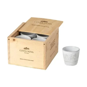 Nie przegap Costa Nova zestaw filiżanek do espresso Grespresso Eco Gres 70 ml 8-packkolor multicolor