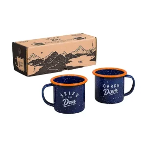 Tani Gentlemen's Hardware zestaw kempingowy do espresso 120 ml (2-pack)