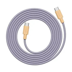 Avolt kabel usb do ładowania Bauhaus-Archiv USB-C to USB-C / 2mkolor fioletowy C1CCI1002IN1 Hit cenowy