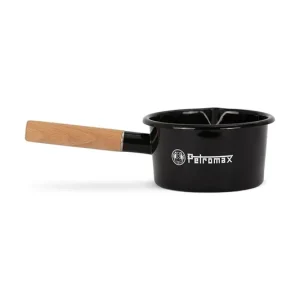 Cena promocyjna Petromax rondelek turystyczny Enamel Saucepa 1 Lkolor czarny