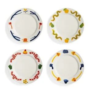 &k amsterdam zestaw talerzy deserowych haines 22 cm 4-packkolor multicolor Wybór klientów