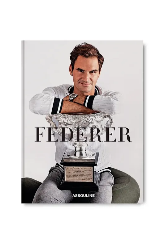 Assouline książka Federer by Doris Henkel, Englishkolor biały Szybka dostawa