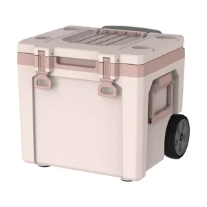 Nie przegap Stanley lodówka turystyczna na kółkach The Easy-Carry Outdoor Wheeled Coolerkolor różowy