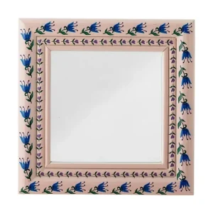 Do wyczerpania zapasów Bloomingville lustro ścienne Badia 30 x 30 x 2,5 cmkolor różowy