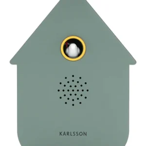 Bezpieczna płatność Karlsson głośnik z dźwiękami Modern Cuckoo 11,5 x 7,5 cmkolor turkusowy