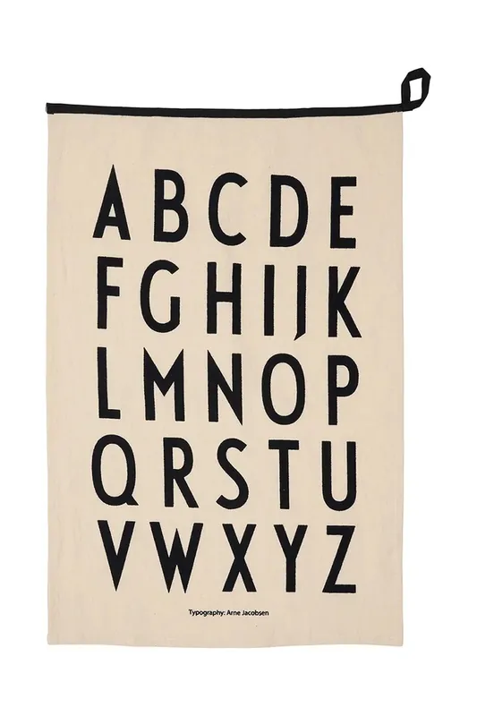 Design Letters ręcznik kuchenny bawełniany Premium Classickolor beżowy Tylko dziś