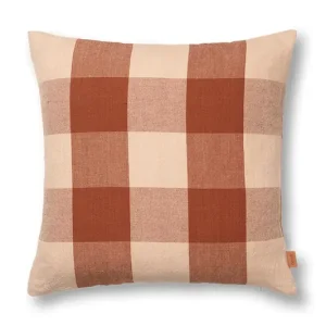 Bestseller ferm LIVING poduszka ozdobna Grandkolor czerwony