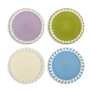 &k amsterdam zestaw talerzyków whip 17 cm 4-packkolor multicolor Wyjątkowa oferta