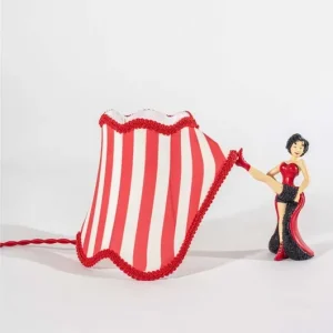 Seletti lampa stołowa Circus AbatJour Lucy Rabat