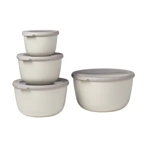 Łatwy zwrot Mepal zestaw misek wielofunkcyjnych Cirqula 0,5/1/2/3L (4-pack)