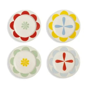 &k amsterdam zestaw talerzyków folk small 17,5 cm 4-packkolor multicolor Bezpieczna płatność