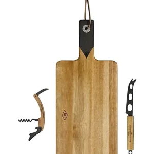 Nie przegap Gentlemen's Hardware zestaw do serwowania sera i wina Cheese & Wine Set 3-pack