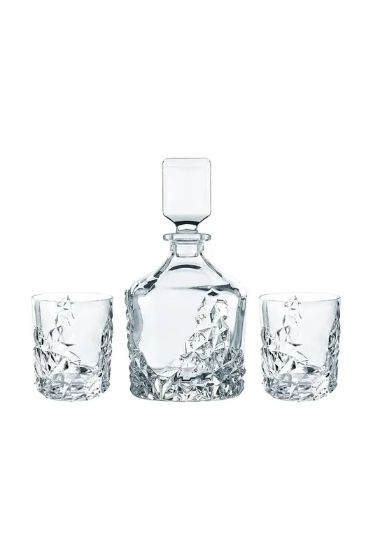 Zamów teraz Nachtmann karafka do whisky ze szklankami Sculpture Whisky 750 ml / 365 ml 3-packkolor transparentny