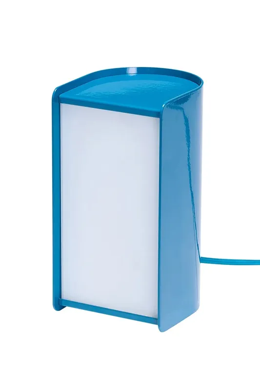 Bezpieczna płatność Hübsch lampa stołowa z metalu polerowanego 11 x 11 x 30 cm962103