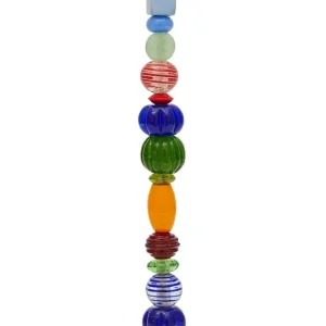 Bestseller Pols Potten świecznik dekoracyjny Beads S/12 x 34 cmkolor multicolor
