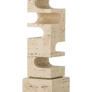 Bloomingville figurka dekoracyjna Hallam Deco 10 x 34 x 10 cmkolor beżowy Taniej