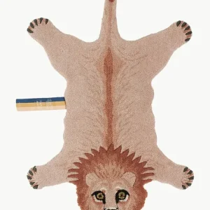 Wysoka jakość Doing Goods dywanik wełniany Pinky Lion Rugkolor różowy